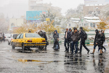 تهران سرد و بارانی می‌شود