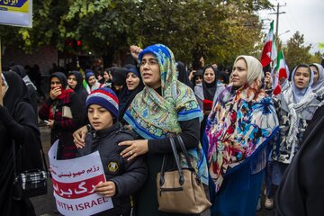 راهپیمایی در گنبدکاووس