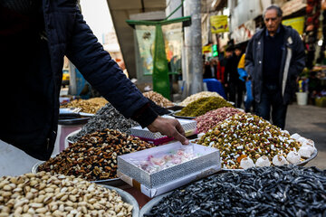 ثبات قیمت میوه و آجیل شب یلدا در خراسان شمالی