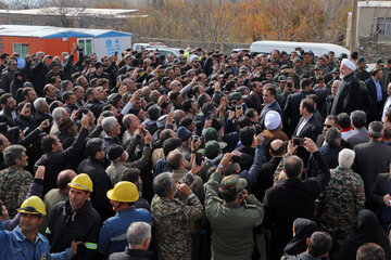 بازدید رییس جمهور از روستای دستجرد