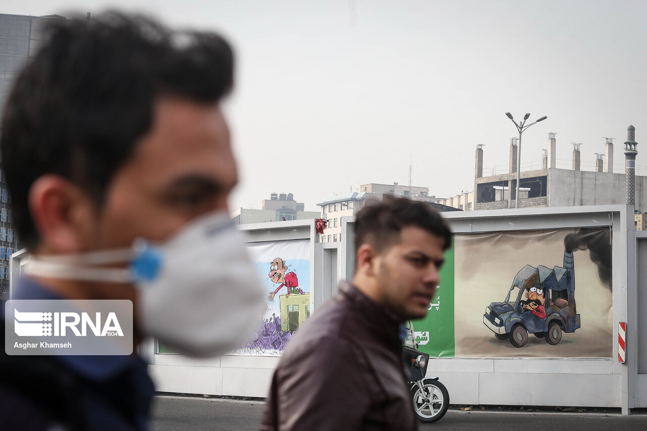 کیفیت هوای تهران همچنان آلوده است