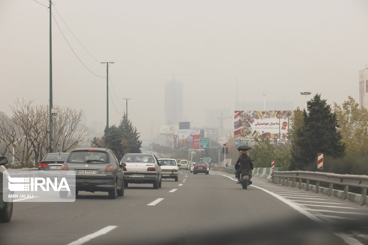 پیش‌بینی غبار محلی و کاهش کیفیت هوا در مناطق پرتردد تهران تا چهارشنبه