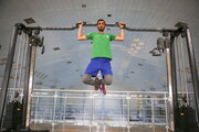 مسابقات آمادگی جسمانی هفته تربیت بدنی در قشم برگزار شد
