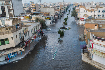 بحران آب‌گرفتگی معابر اهواز