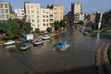بحران آب‌گرفتگی معابر اهواز