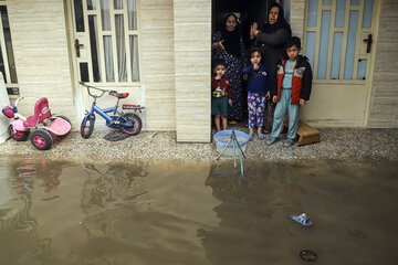 ۷۳۰ خانوار خرمشهری درگیر آبگرفتگی امدادرسانی شدند