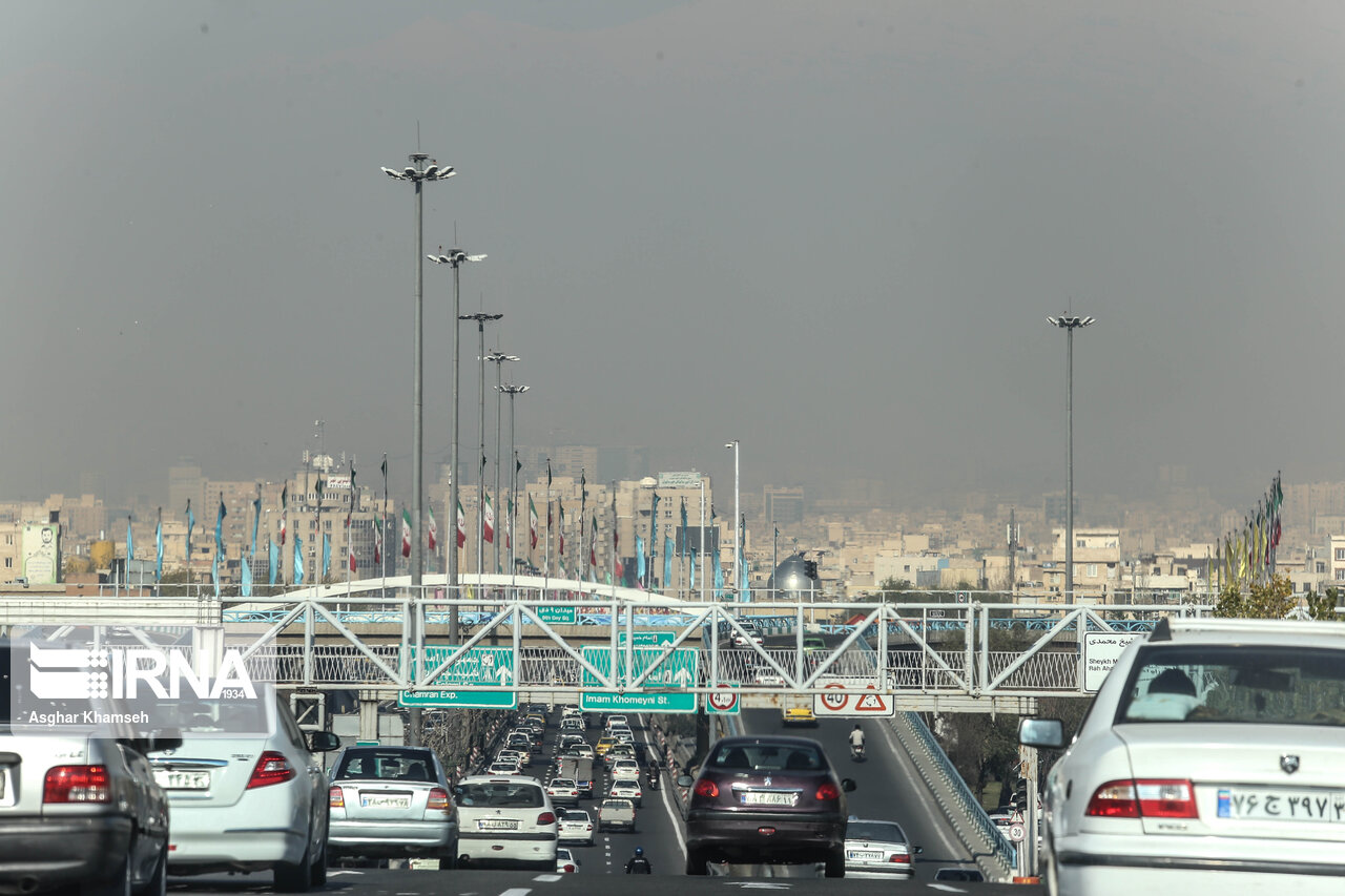 فردا غلظت آلاینده های هوا در تهران افزایش می یابد