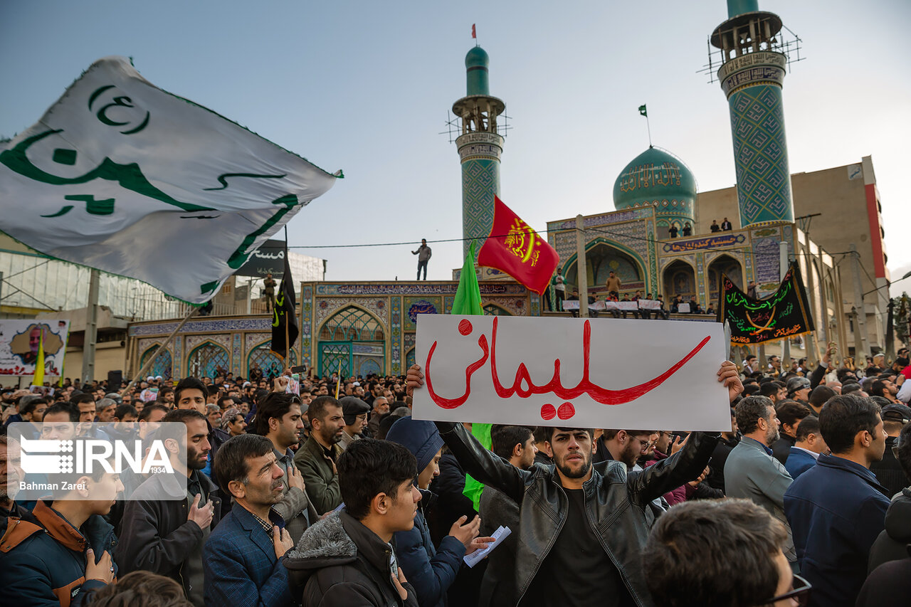 رسانه های چین تشییع پیکر سردار سلیمانی در بغداد را به طور گسترده پوشش دادند