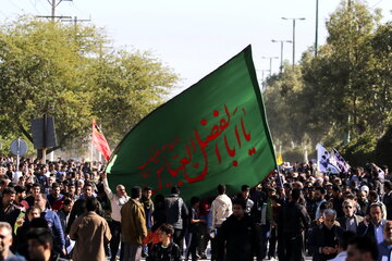 تشییع پیکر شهید ابومهدی المهندس در آبادان و خرمشهر