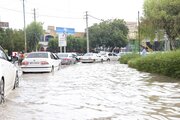 ادامه بارش‌ها در کشور؛ آبگرفتگی معابر در مناطق جنوبی  