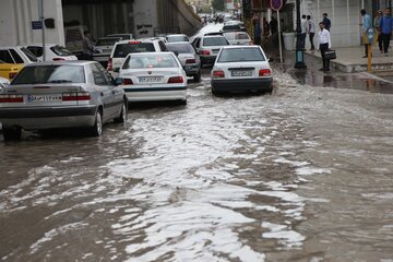 باران سیل آسا و آسیب زیرساخت‌ها درهرمزگان