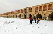 La belleza de Isfahán y Sananday bajo la nieve 