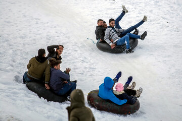 İsfahan Feridunşehir Kayak Merkezi'nden kareler