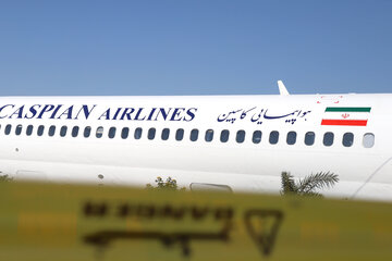 خروج هواپیمای مسافربری در فرودگاه ماهشهر از باند