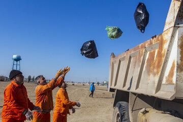 طرح پاکسازی از زباله تالاب بین‌المللی آجی‌گل