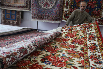 صادرات ۶۴ میلیون دلاری فرش دستباف در سال ۱۴۰۰