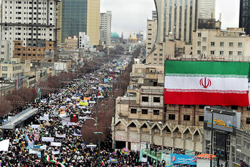 راهپیمایی 22 بهمن در شهرستان‌ها