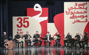 اجرای گروه «همنوازان فاخته» در ششمین شب جشنواره موسیقی فجر