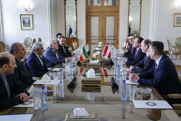 دور دوم گفت‌وگوهای وزرای امور خارجه ایران و اتریش برگزار شد