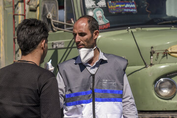 استقرار گروه‌های شناسایی بیماری کرونا در ورودی‌های شیراز‎