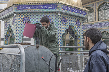 بسیج مردمی برای ضد عفونی اماکن عمومی‎