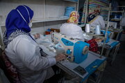 تولید ۲۰ هزار ماسک توسط کانون زنان بازرگان برای توزیع در مناطق حساس
