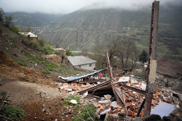 رانش زمین در سوادکوه