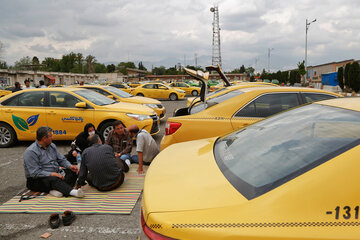 تأثیر اقتصادی کرونا بر رانندگان تاکسی فرودگاه