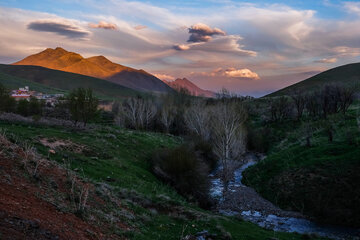 Zone touristique de Zalian à Chazand au Centre de l’Iran