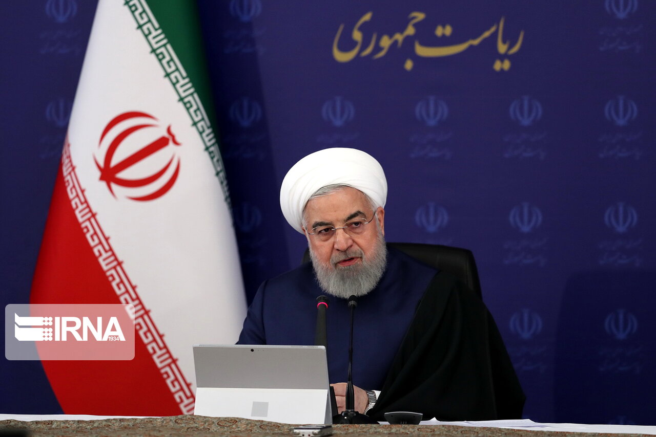 روحانی: تاب‌آوری ملت ایران مقابل ویروس کرونا زبانزد است