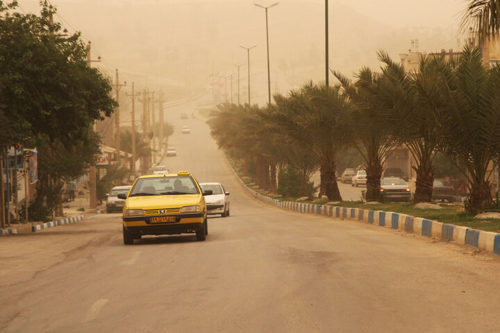گردوخاک پدیده غالب در کشور و لزوم اجتناب از تردد غیرضروری