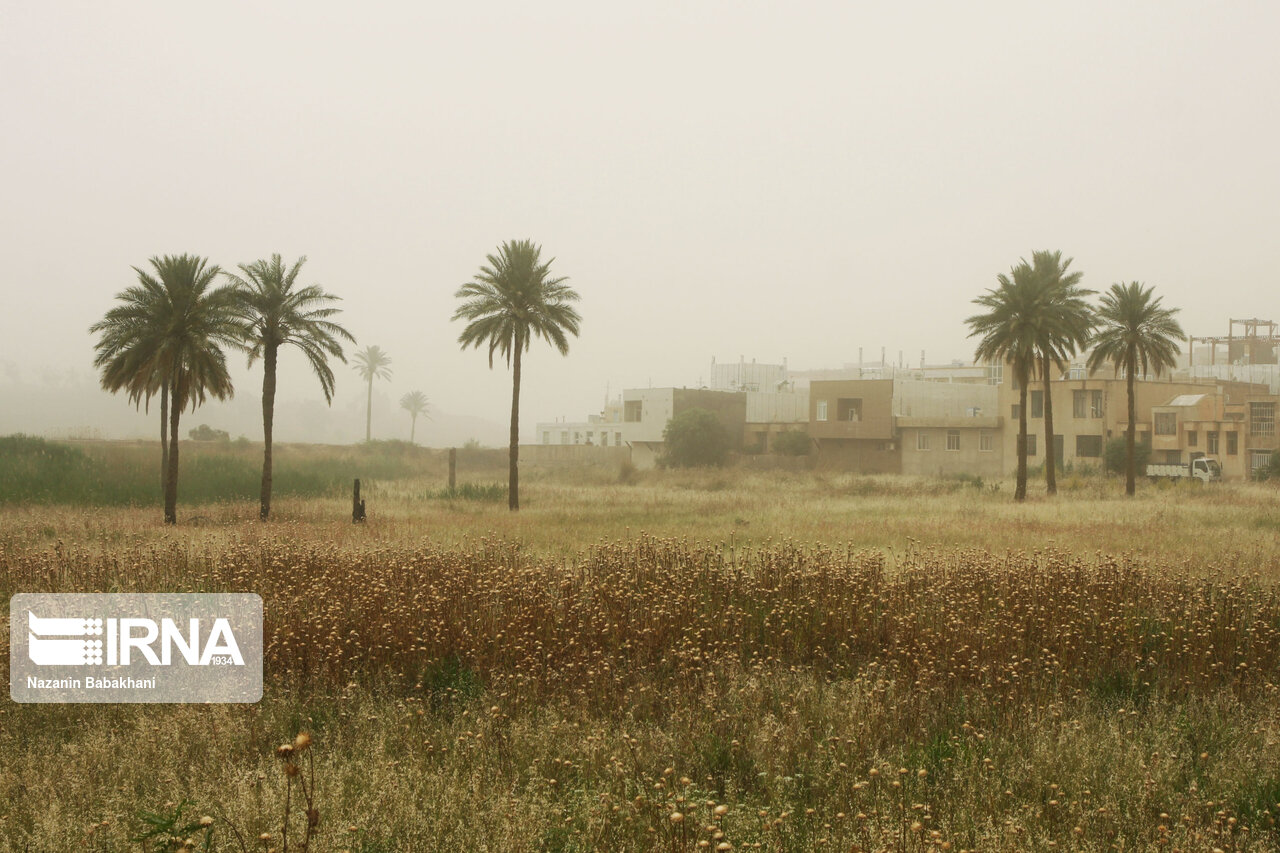 وقوع پدیده گرد و خاک در زابل، خوزستان، ایلام و بوشهر