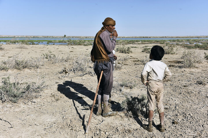 سلاجقه: برای نرسیدن آب به تالاب هامون دستهایی در کار است 2