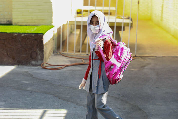 مدارس مناطق زرد مازندران برای حضور اختیاری دانش‌آموزان آماده است