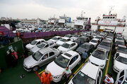 بیش از هفت هزار دستگاه خودرو در مسیر دریایی کیش جابه‌جا شد