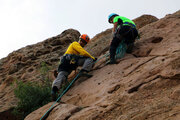 Escalada en roca en los montes de Einali
