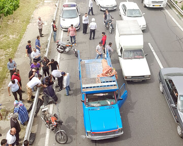 ۷۱ نفر در سوانح رانندگی مشهد مصدوم شدند