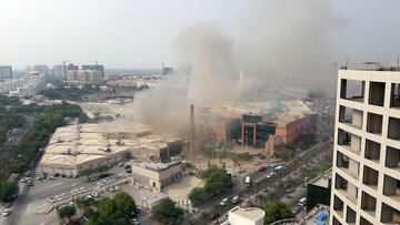 آتش سوزی در "پردیس ۱" کیش