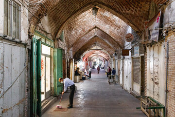 Tabriz ancient bazaar in Iran