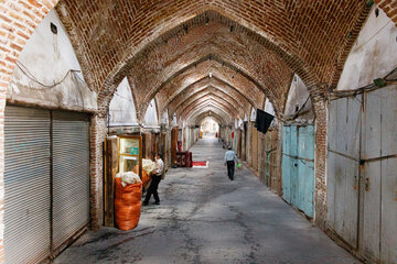 Tabriz ancient bazaar in Iran