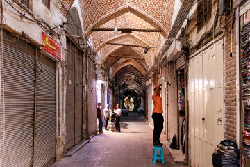 Tabriz ancient bazaar in Iran