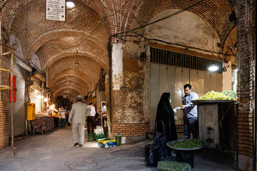 Tabriz ancient bazaar in Iran