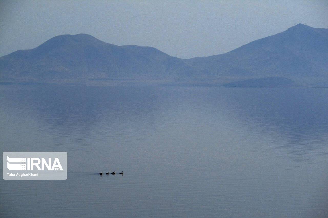 حجم آب دریاچه ارومیه به بیش از ۳ میلیارد متر مکعب رسید