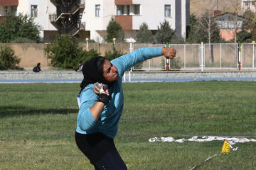 İran Kadınlar Büyük Atletizm Ödülü Yarışmasından görüntüler