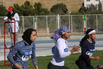 İran Kadınlar Büyük Atletizm Ödülü Yarışmasından görüntüler