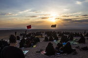 „Tasua“-Trauerzeremonie in der Khourian-Wüste