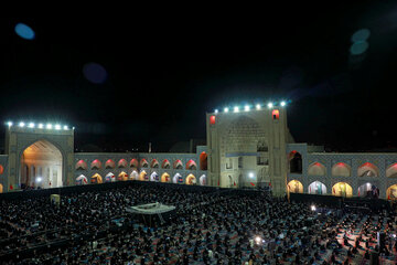 مراسم عزاداری شب تاسوعای حسینی در اصفهان