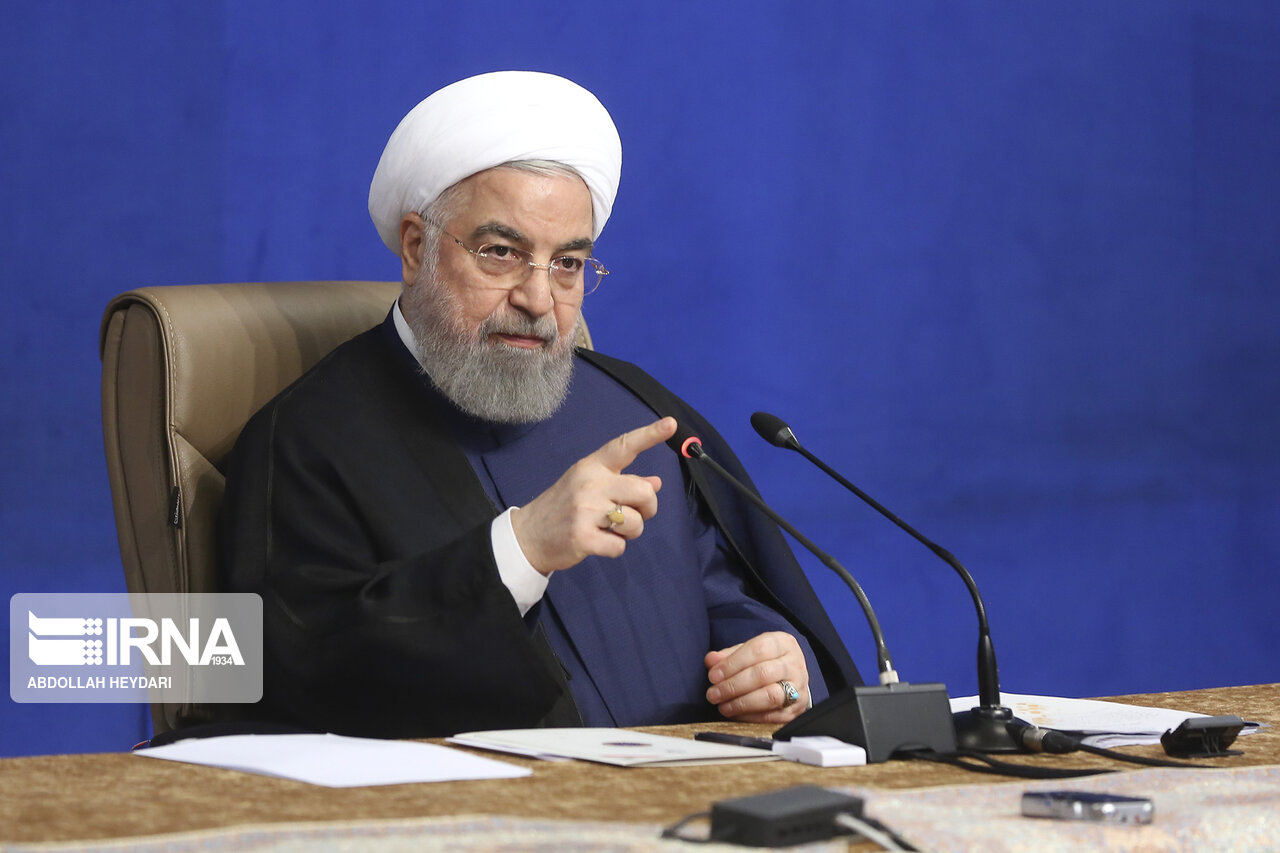 سخنان روحانی در جلسه هیات دولت