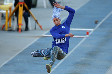 Competición de Atletismo Femenino en Irán
