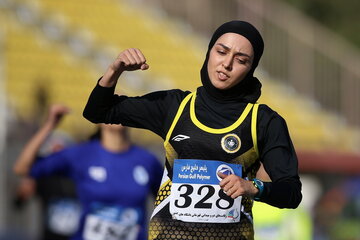 Competición de Atletismo Femenino en Irán
